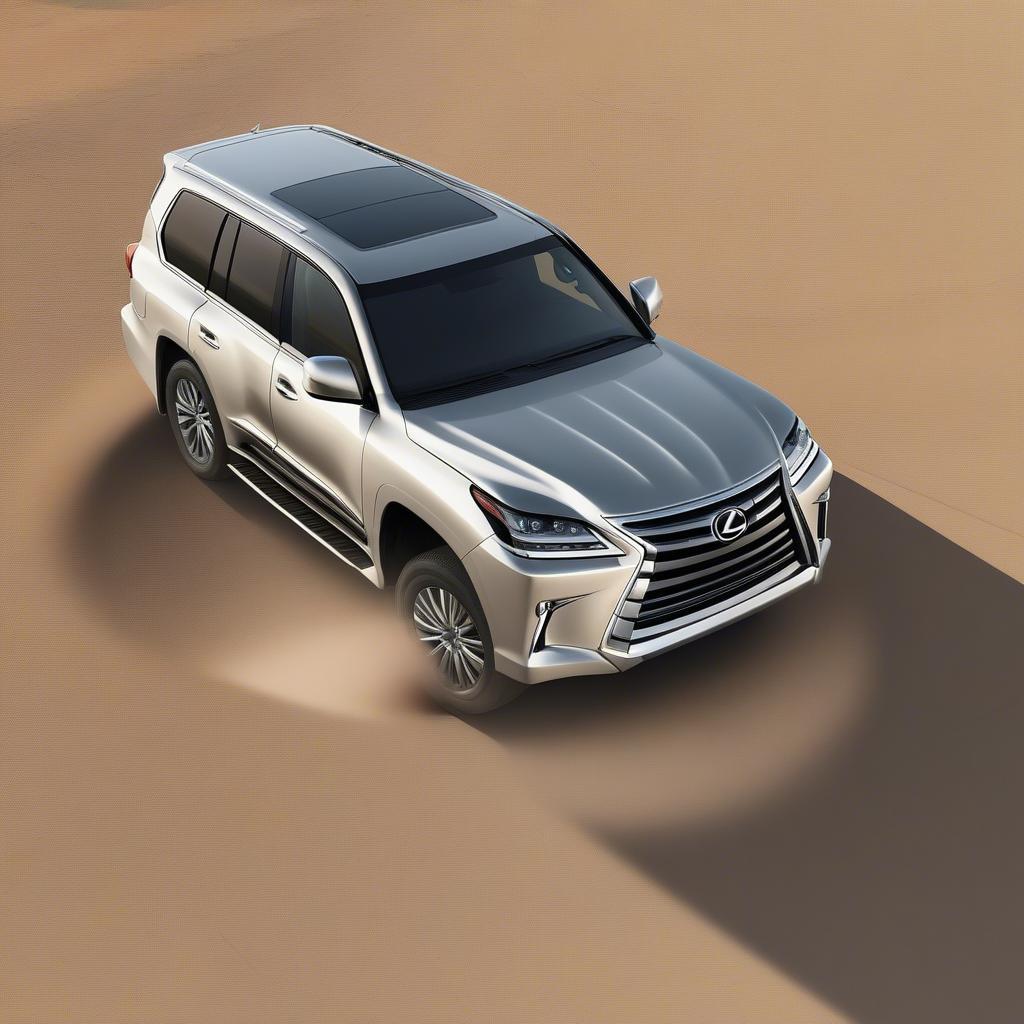 Bán Kính Vòng Quay Lexus LX570