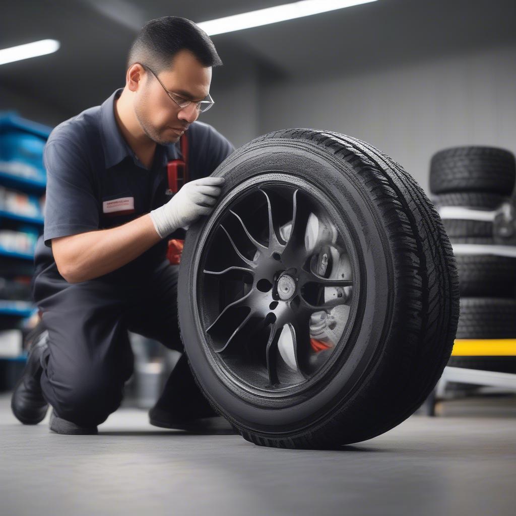 Bảo dưỡng lốp Bridgestone MT