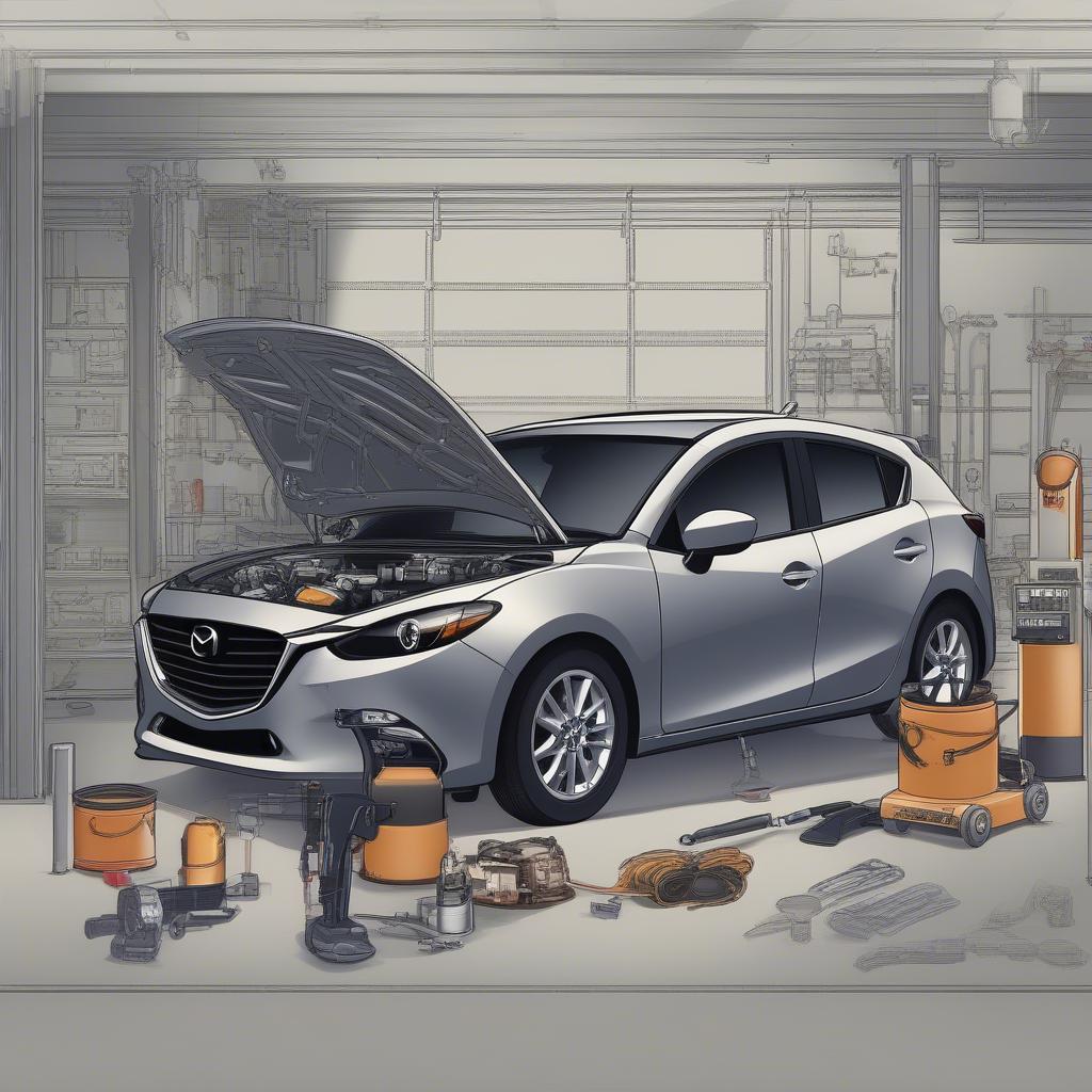 Bảo dưỡng Mazda 3 tiết kiệm nhiên liệu