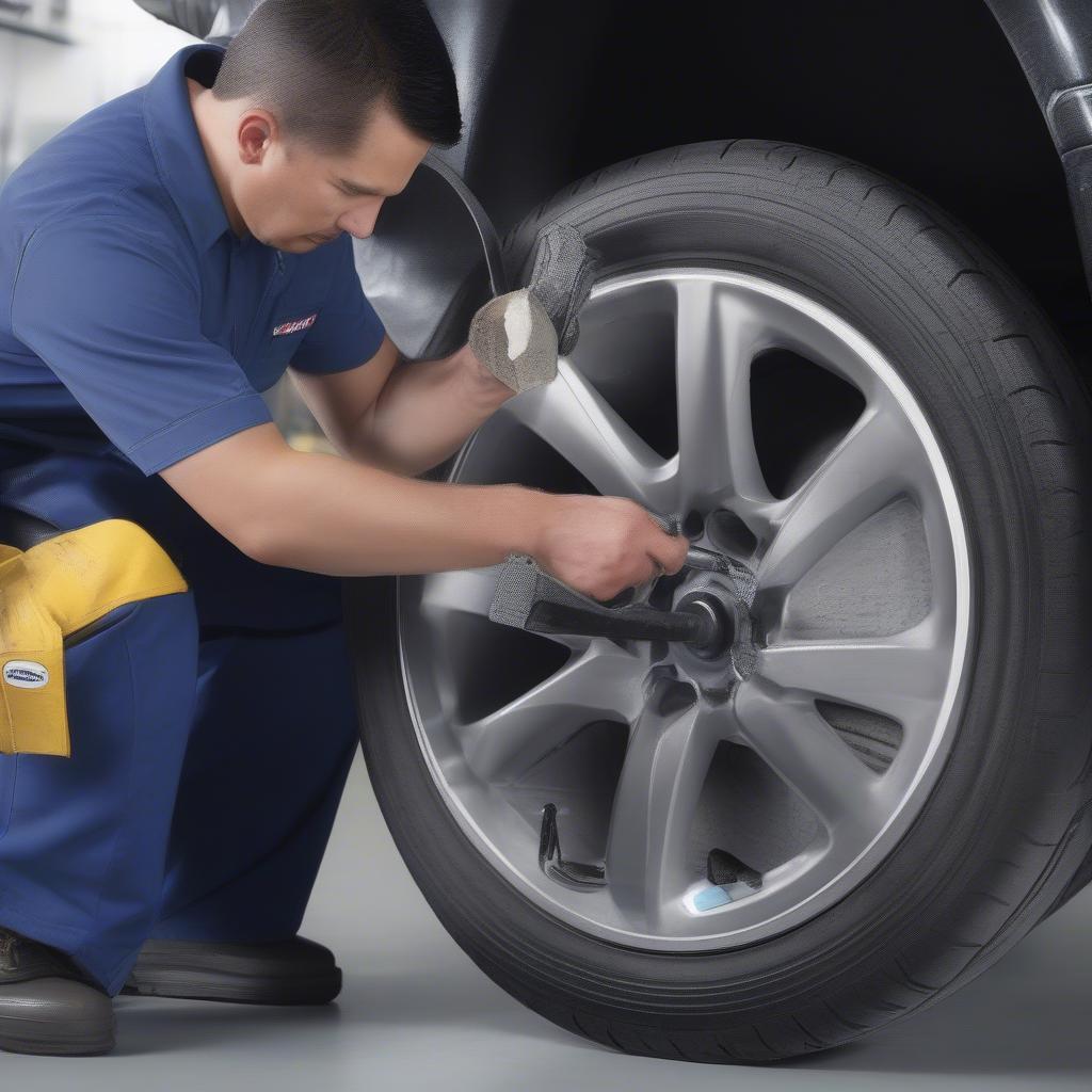 Bảo dưỡng vỏ xe Michelin ô tô