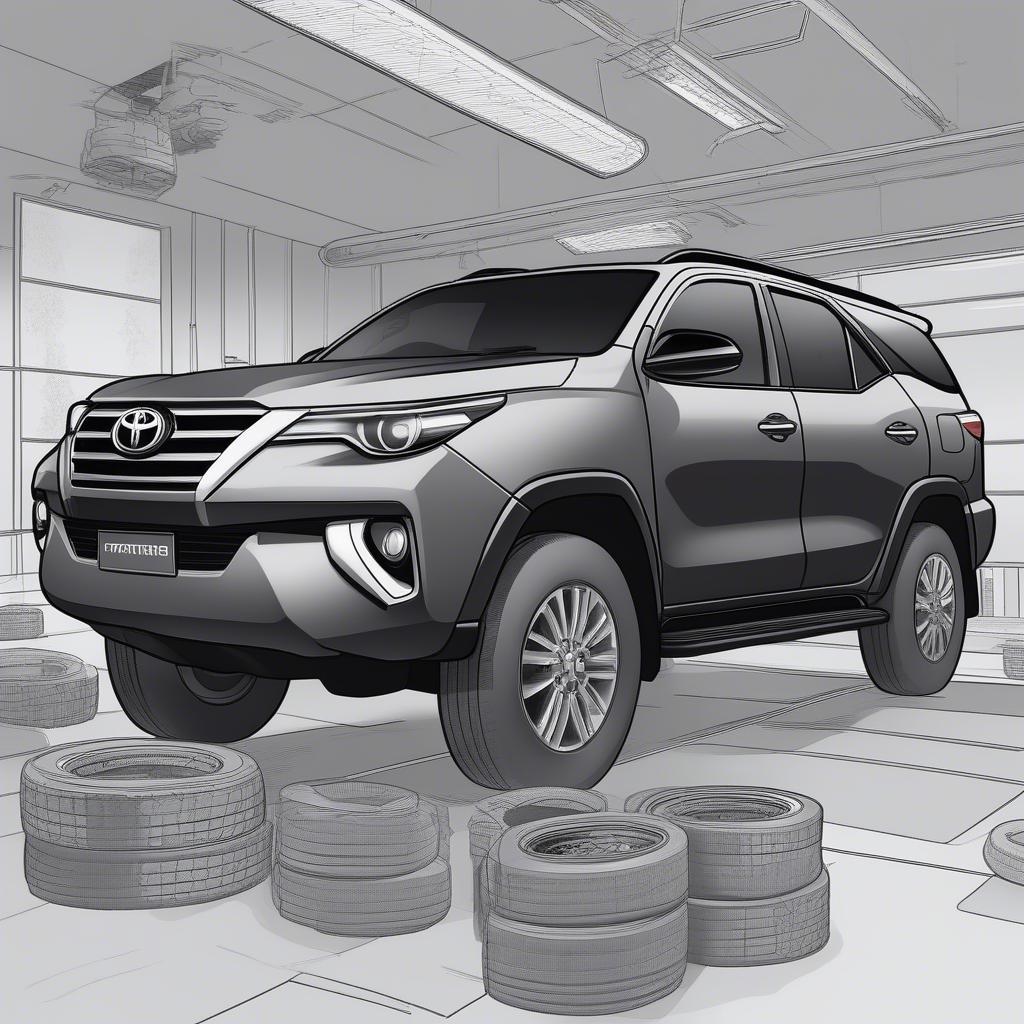 Bảo dưỡng xe Fortuner