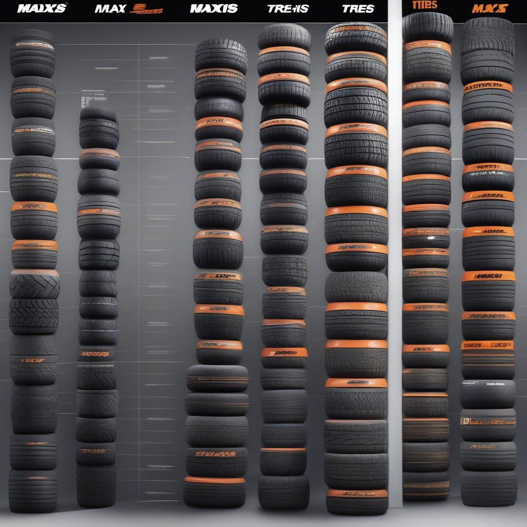 Các dòng lốp Maxxis phổ biến