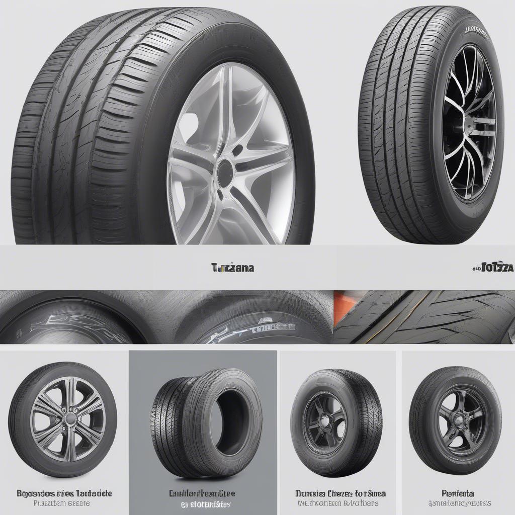 Các dòng vỏ xe Bridgestone