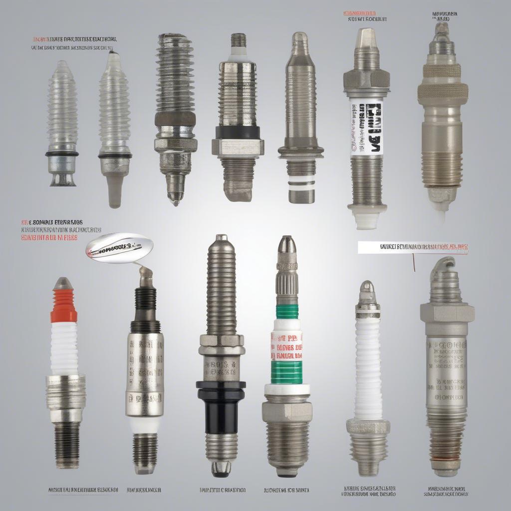 Các Loại Bugi Phổ Biến