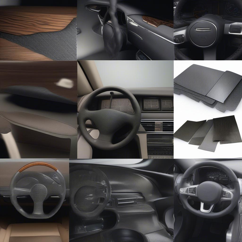 Different Car Dashboard Materials