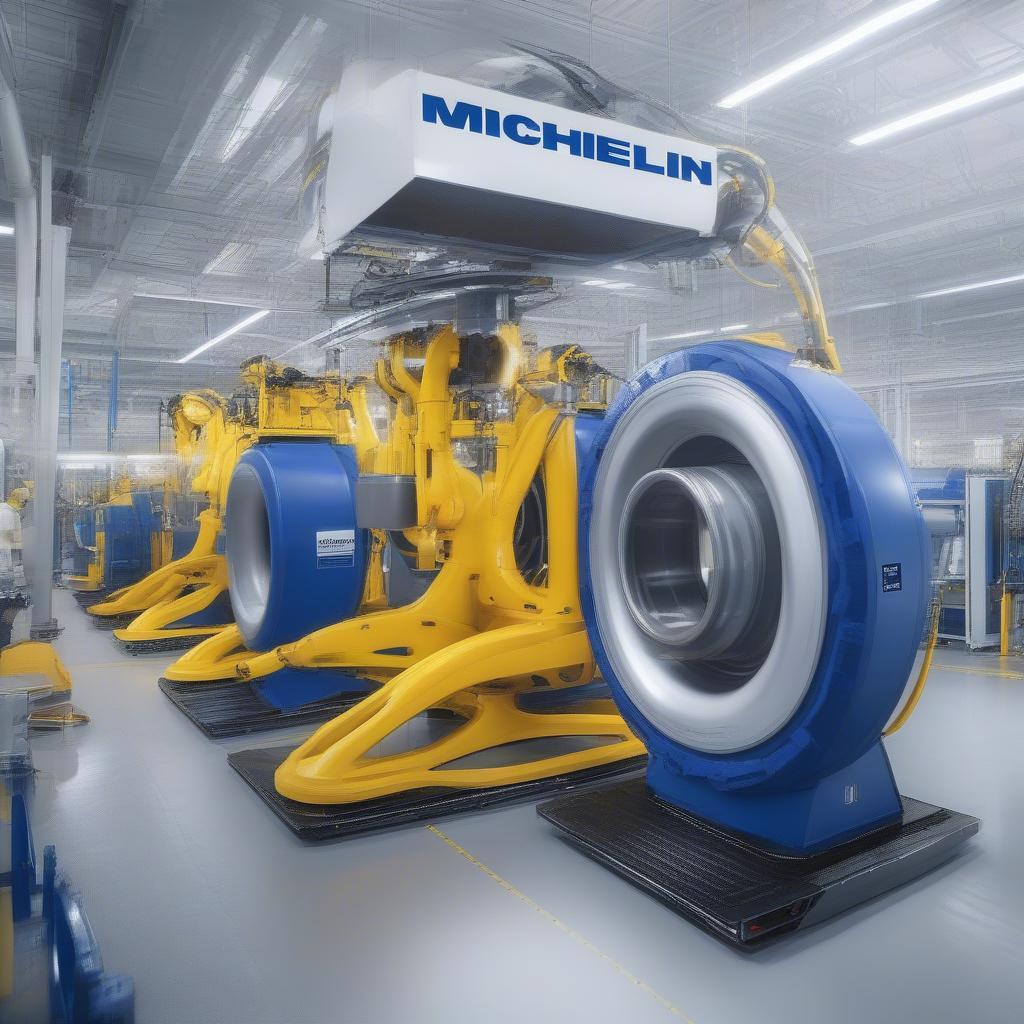 Công nghệ sản xuất lốp Michelin