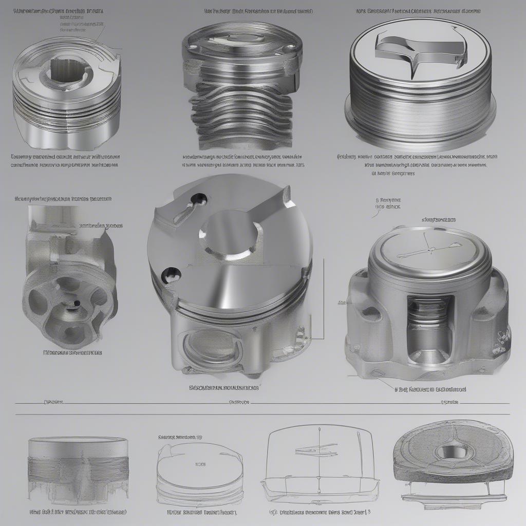 Khám Phá Cấu Tạo Piston: Trái Tim Của Động Cơ Ô Tô