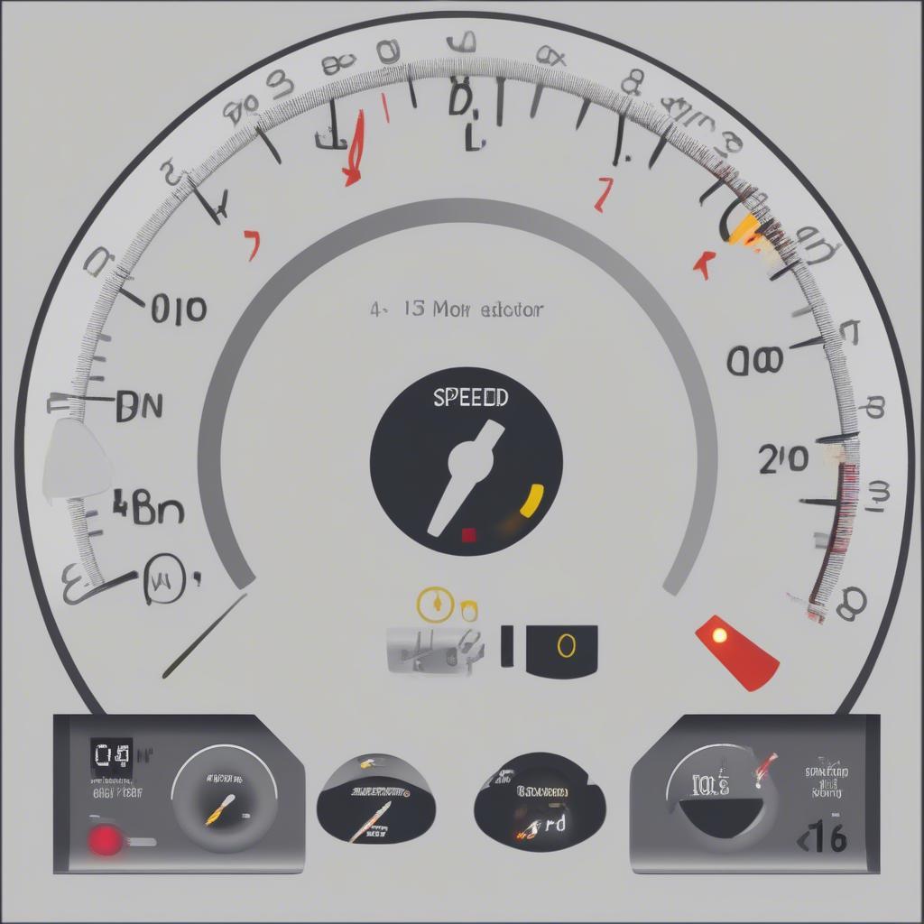 Speedometer and Warning Lights