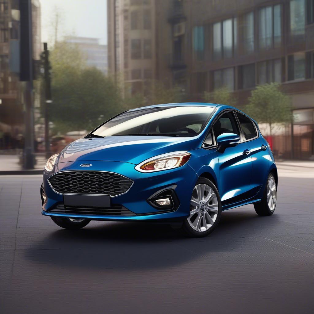 Ngoại thất Ford Fiesta Ecoboost 2018