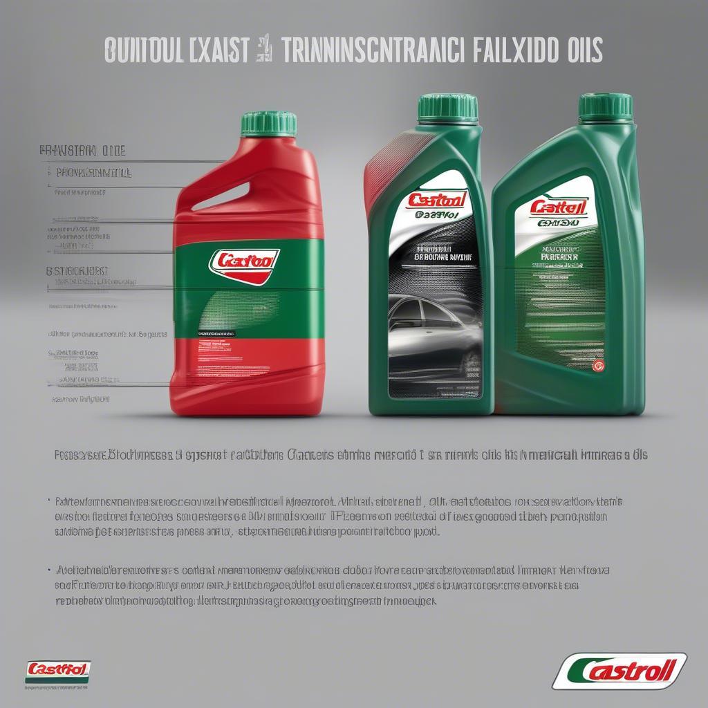 Giá Dầu Hộp Số Castrol: Lựa Chọn Tối Ưu Cho Xế Yêu