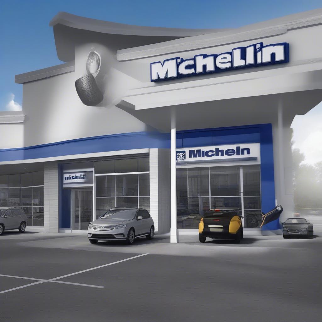 Ảnh minh họa đại lý phân phối lốp xe Michelin