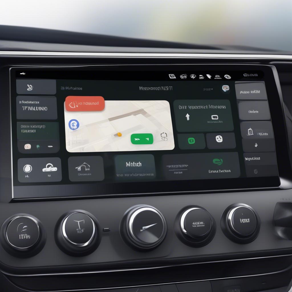 Giao diện Android Auto