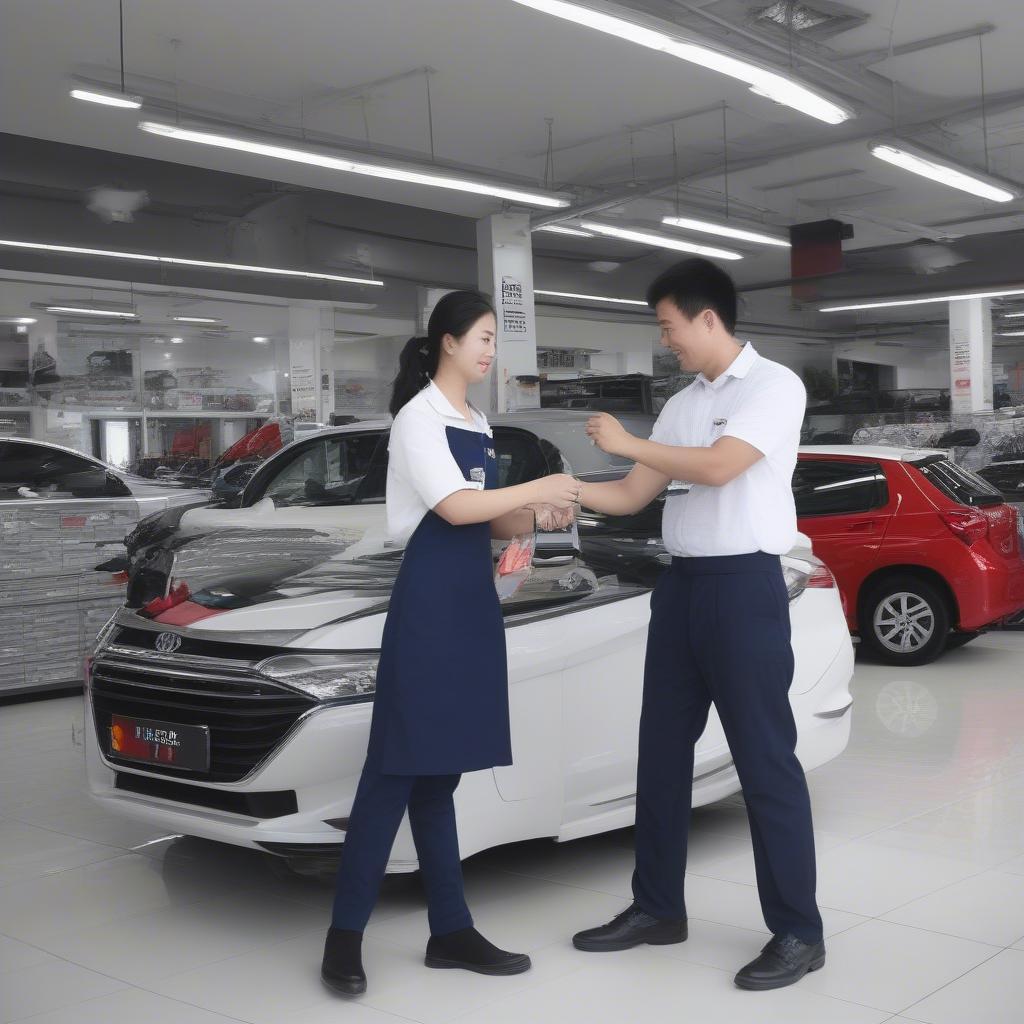 Dịch vụ tại Hà Thành Auto