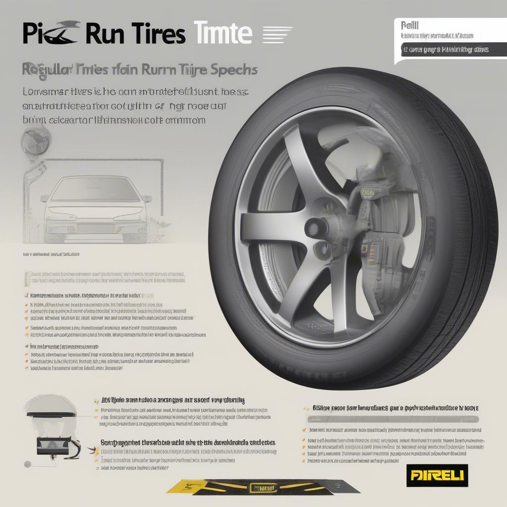 Hướng dẫn sử dụng lốp Pirelli P Zero Run Flat