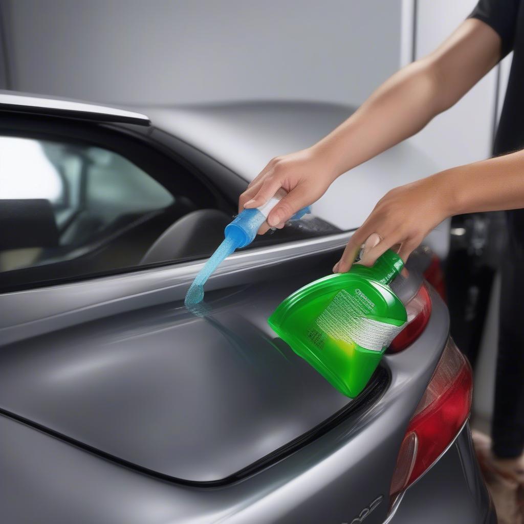 Hướng dẫn sử dụng Mazda Deposit Cleaner