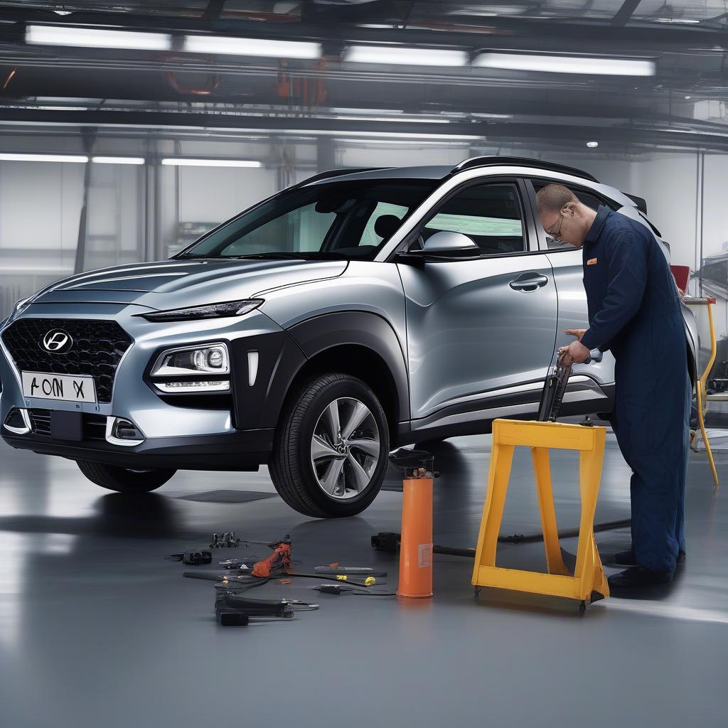 Hyundai Kona Bảo Dưỡng