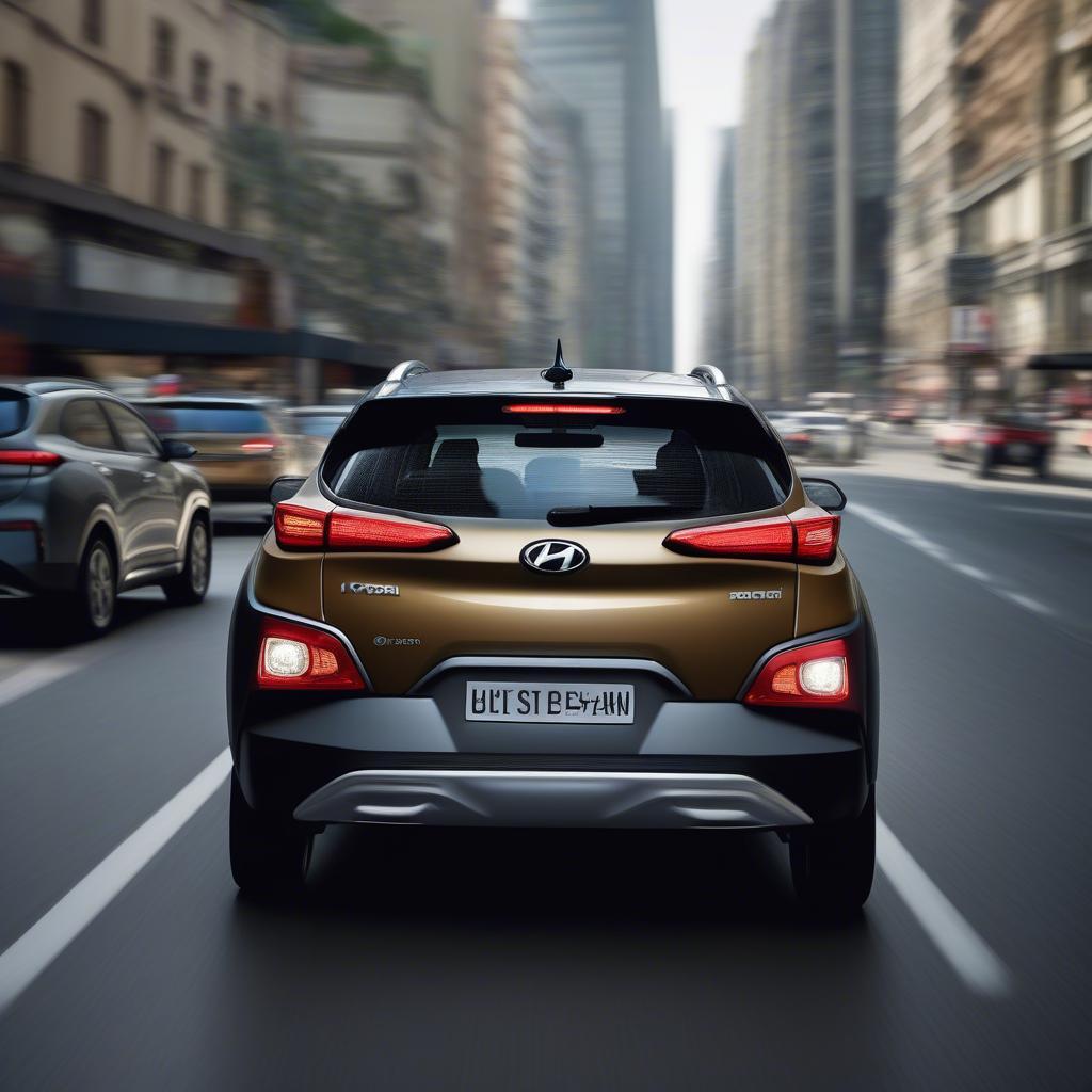 Hyundai Kona trong đô thị