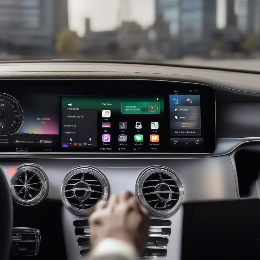 Kết nối Apple CarPlay với Mercedes