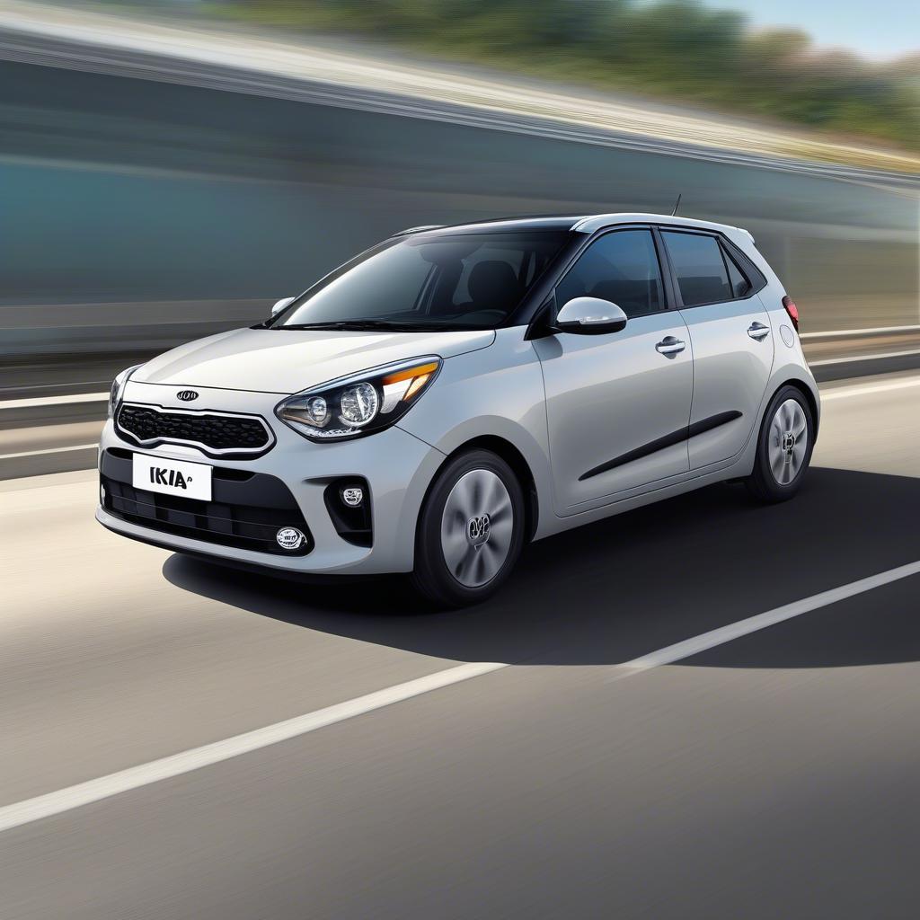 Kia Morning 2019 trên đường cao tốc