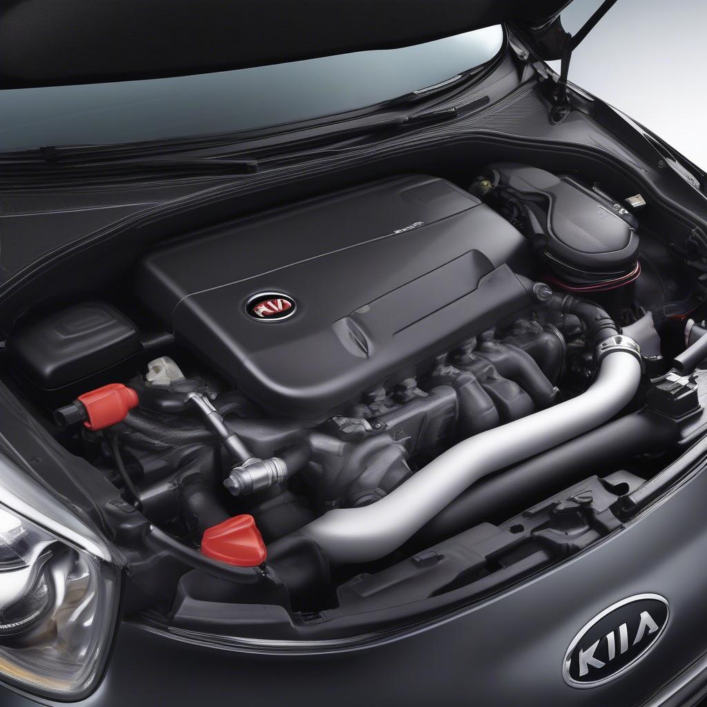 Kia Picanto 2013 Động Cơ