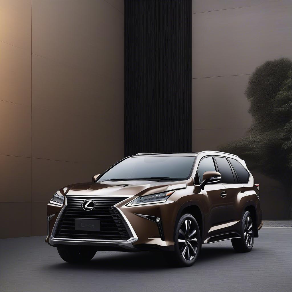 Ngoại hình Lexus 2019 7 chỗ sang trọng và đẳng cấp