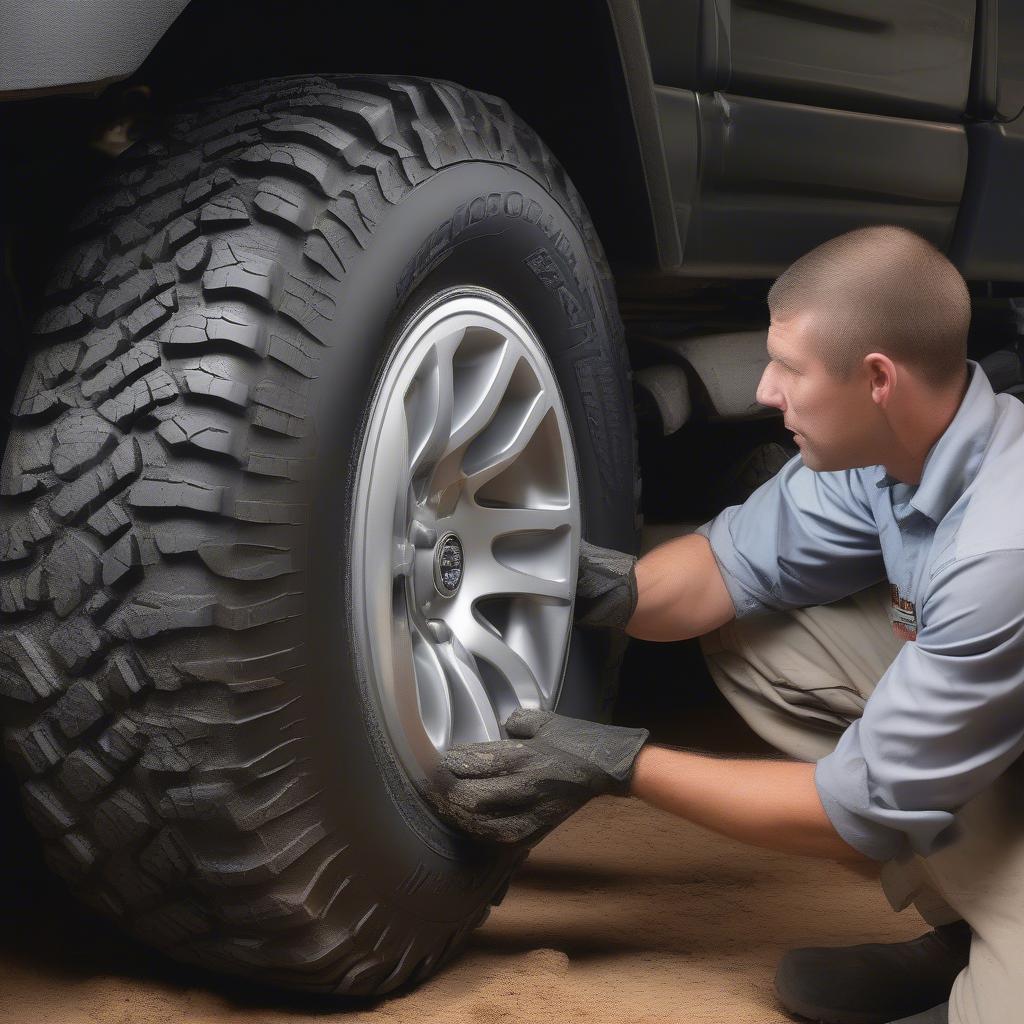 Bảo trì lốp KM3