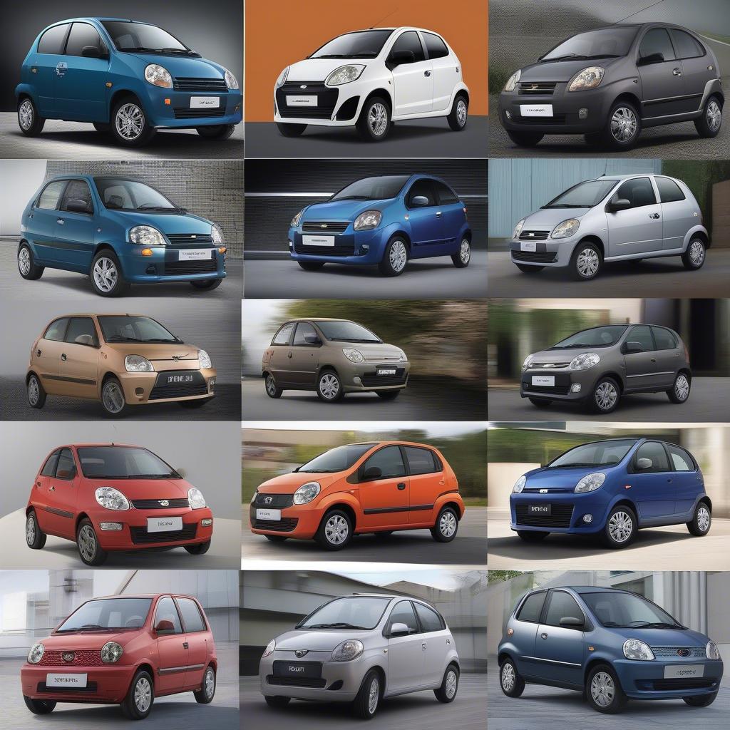 Các kiểu dáng mặt dưỡng Matiz 2