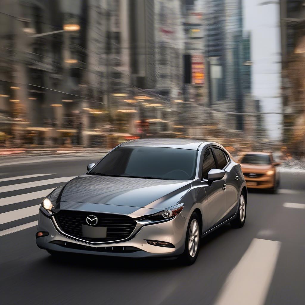 Mazda 3 tiêu hao nhiên liệu trong thành phố