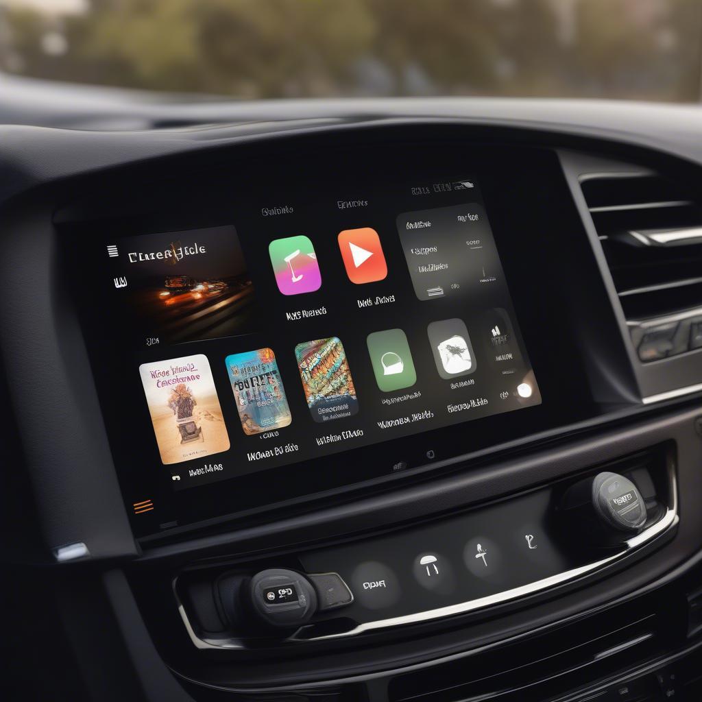 Nghe sách nói trên Apple CarPlay