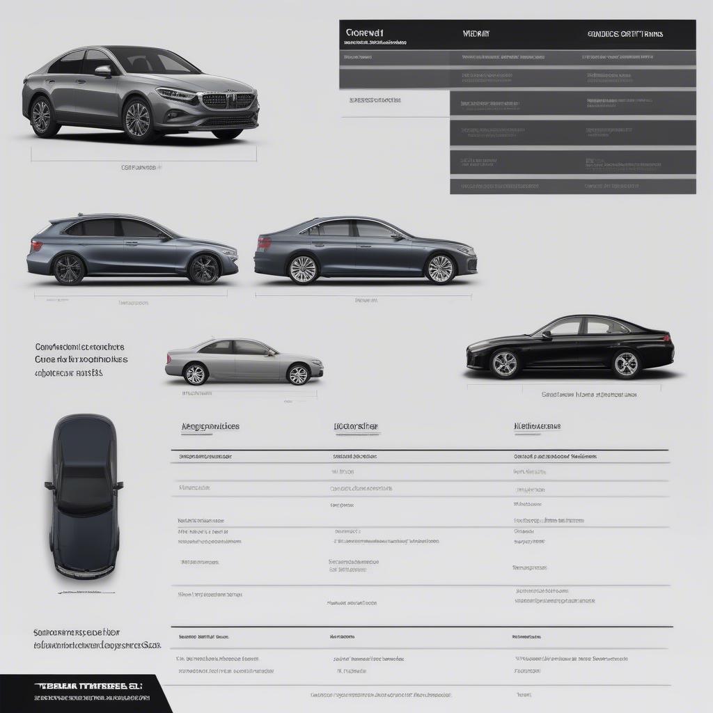 So Sánh Các Trim Level