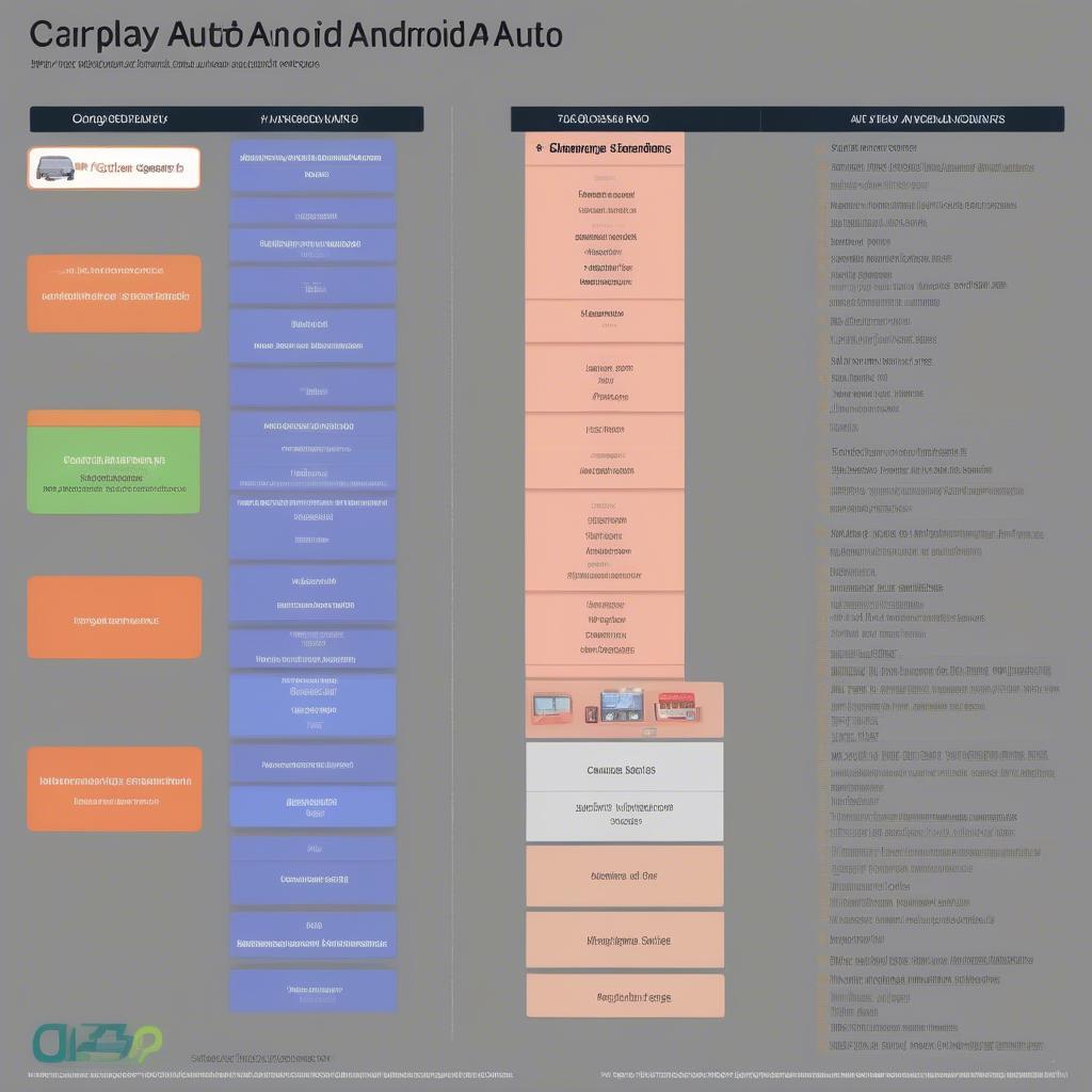 So sánh CarPlay và Android Auto