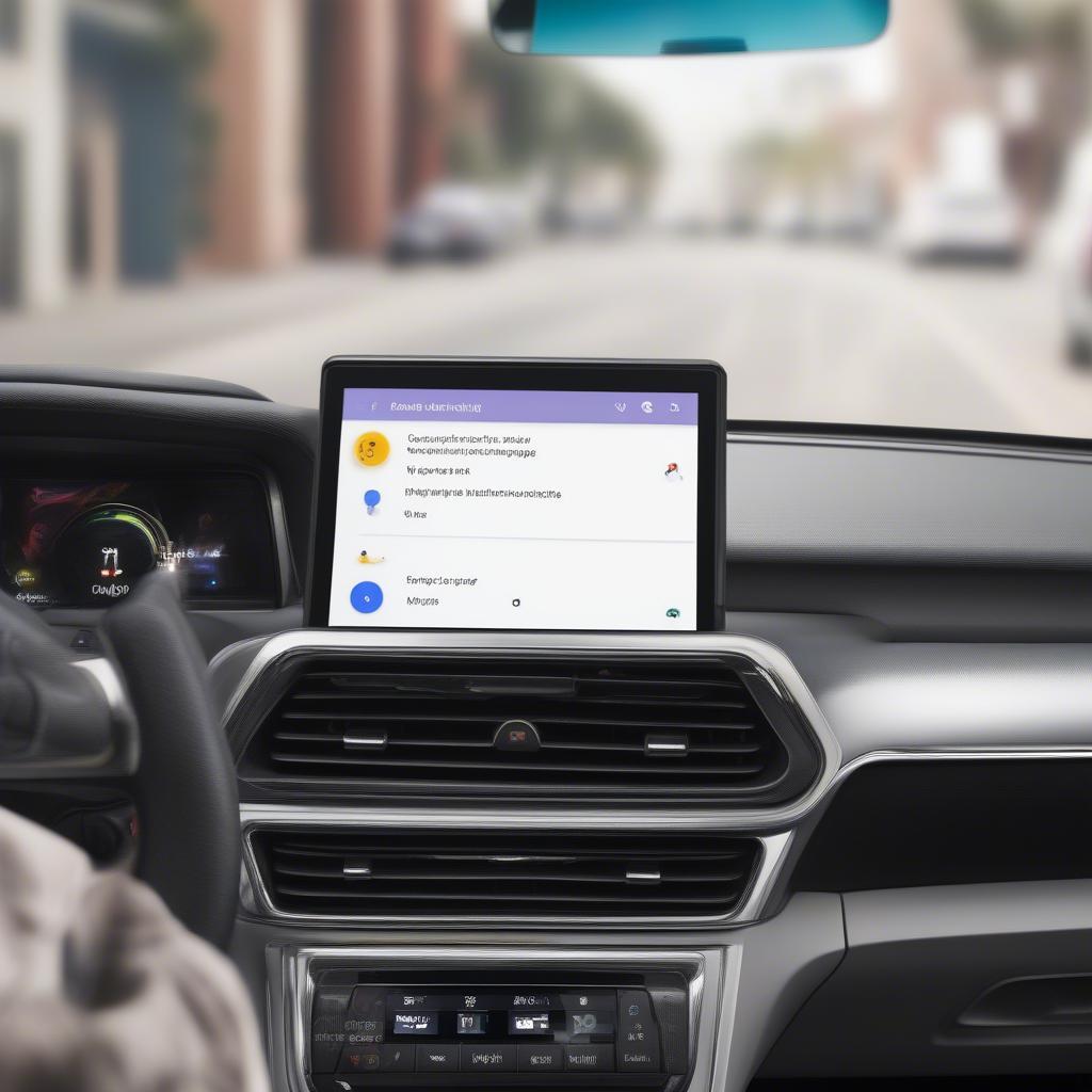 Sử dụng Google Assistant trên Android Auto