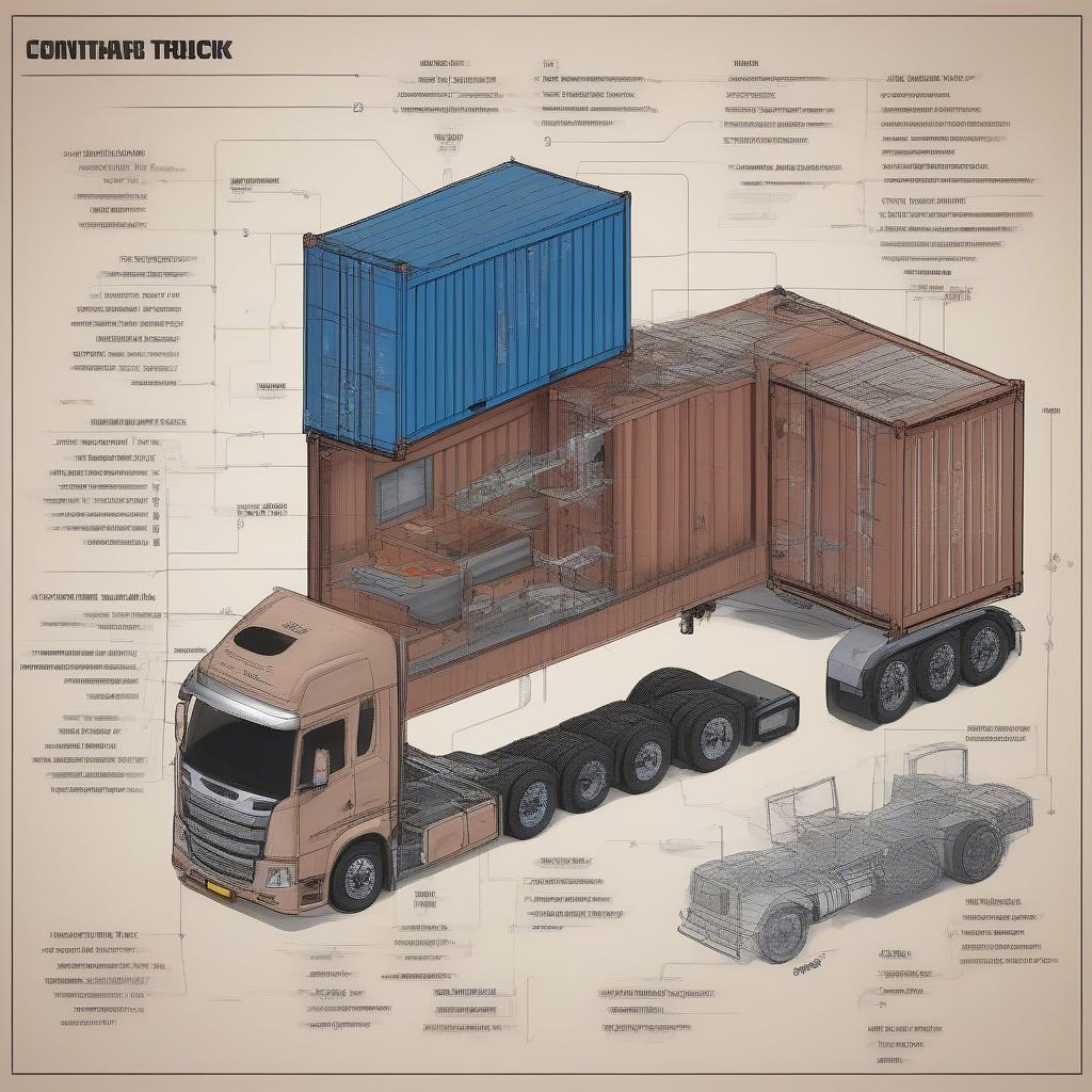 Thuật ngữ xe container