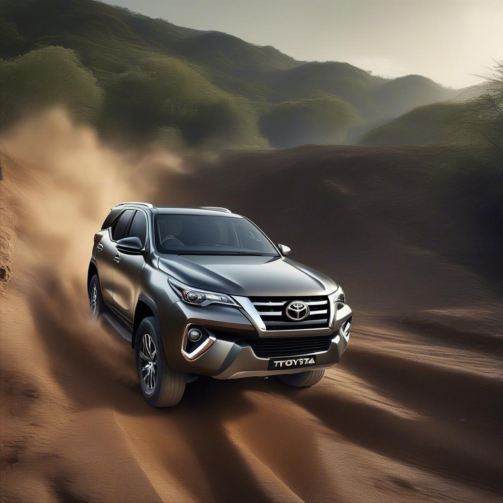 Toyota Fortuner mạnh mẽ