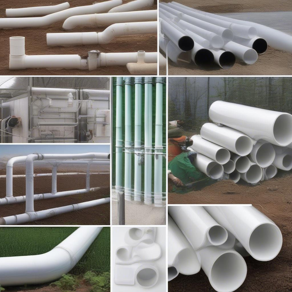 Ứng dụng của ống nhựa PVC