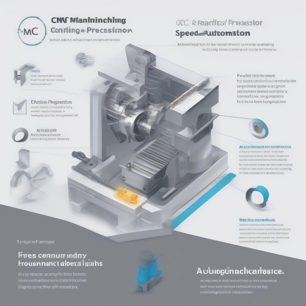 Ưu điểm của máy gia công CNC