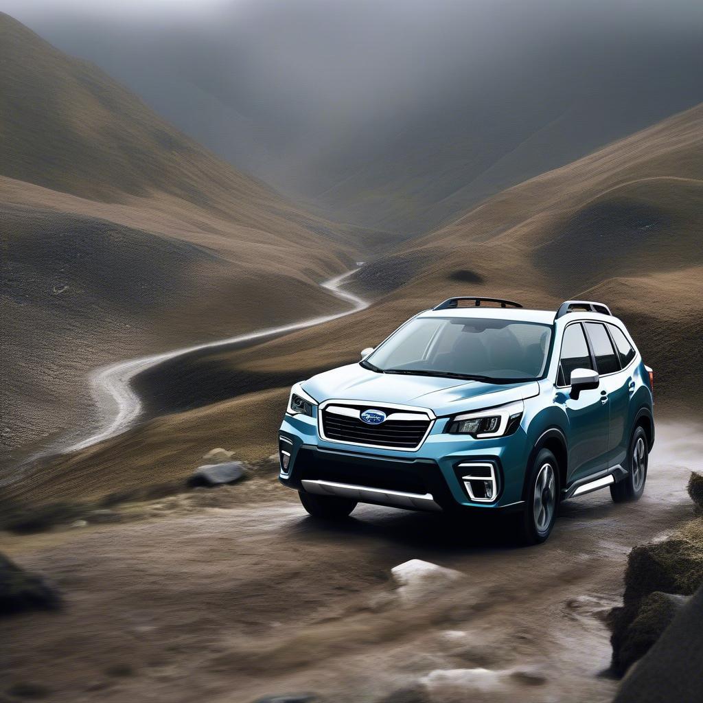 Subaru Forester vận hành mạnh mẽ trên mọi địa hình